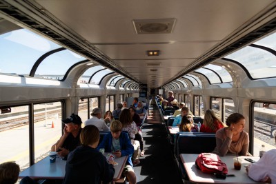 Review of Amtrak's California Zephyr and Coast Starlight: The cross ...